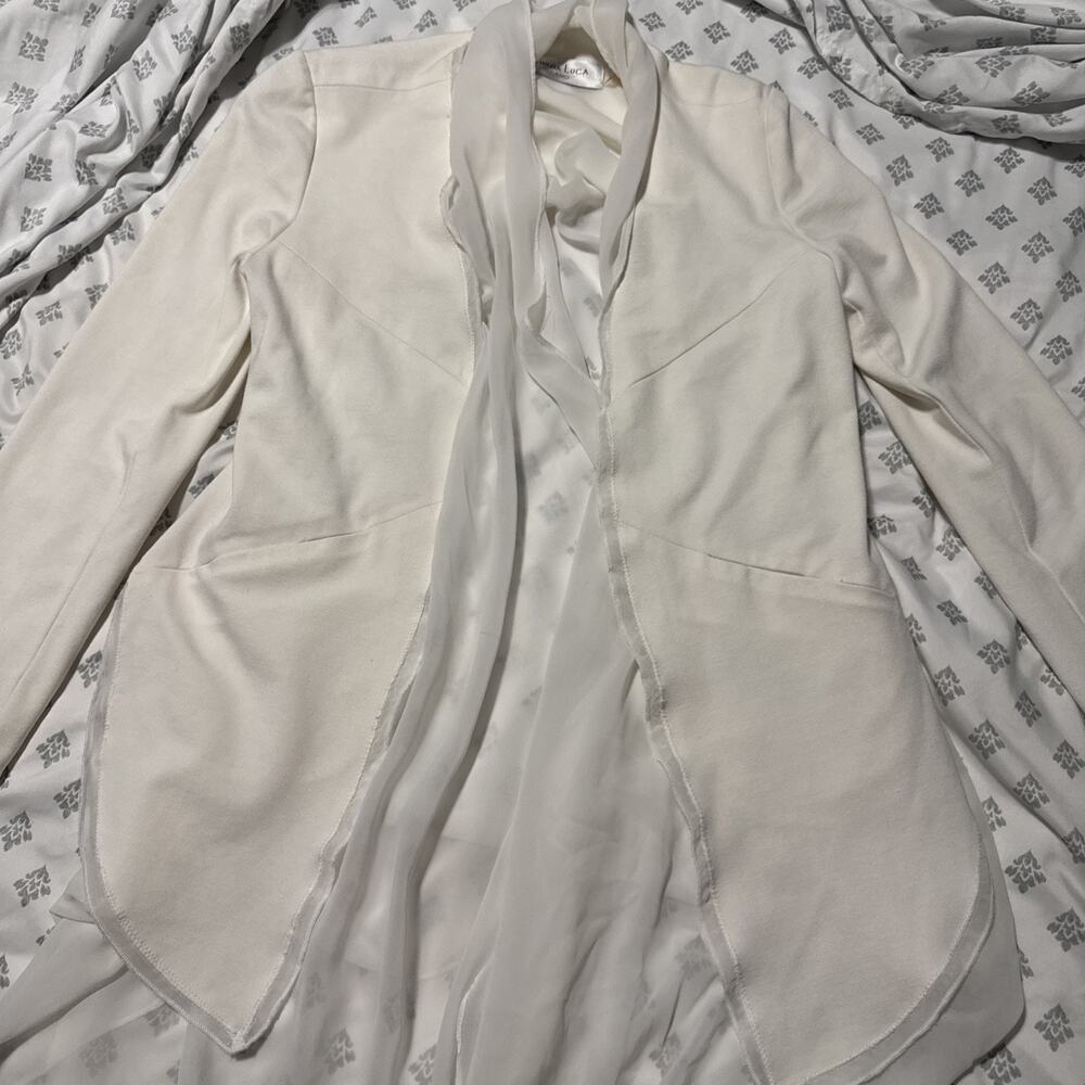 patrizia luca Sheer Blazer Size S